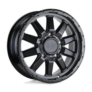 Black Rhino – EXCURSION – Black – 17″x7.5″ 45mm – All weather Wheels – 1775ECN455130M84